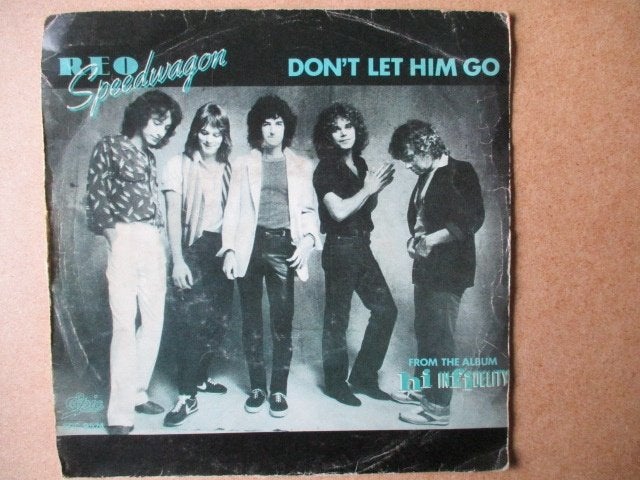 s4193 reo speedwagon - dont let him go, Ophalen, Gebruikt, 7 inch, Overige genres