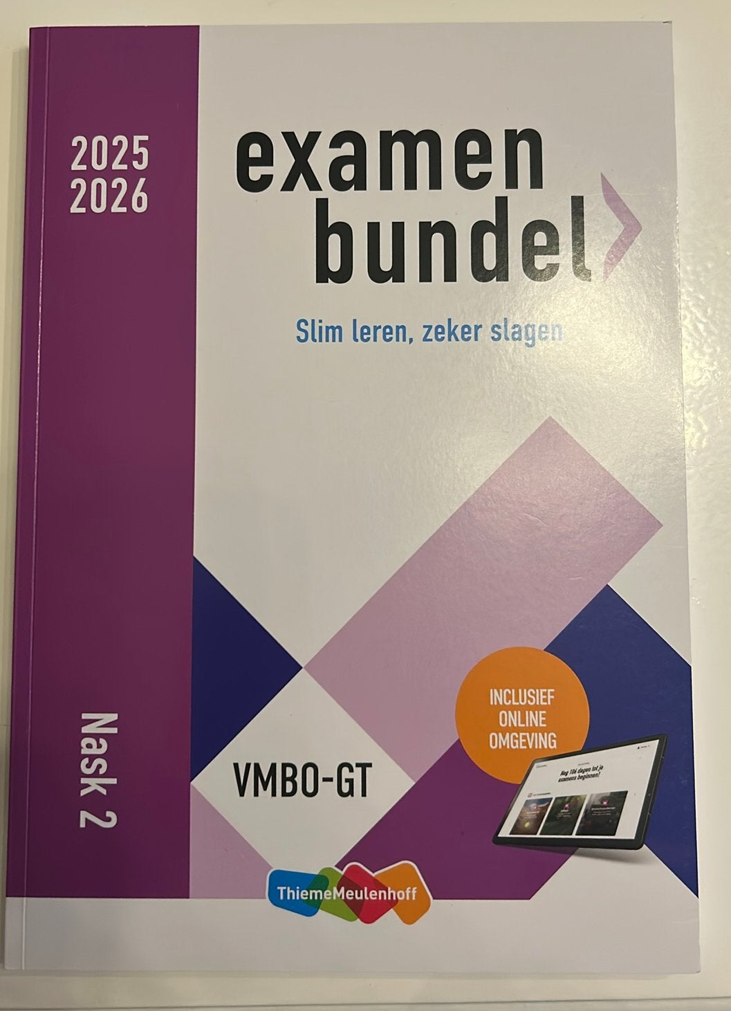 Examenbundel Vmbo-GT Nask 2, 2025-2026, Ophalen of Verzenden, Zo goed als nieuw, VMBO