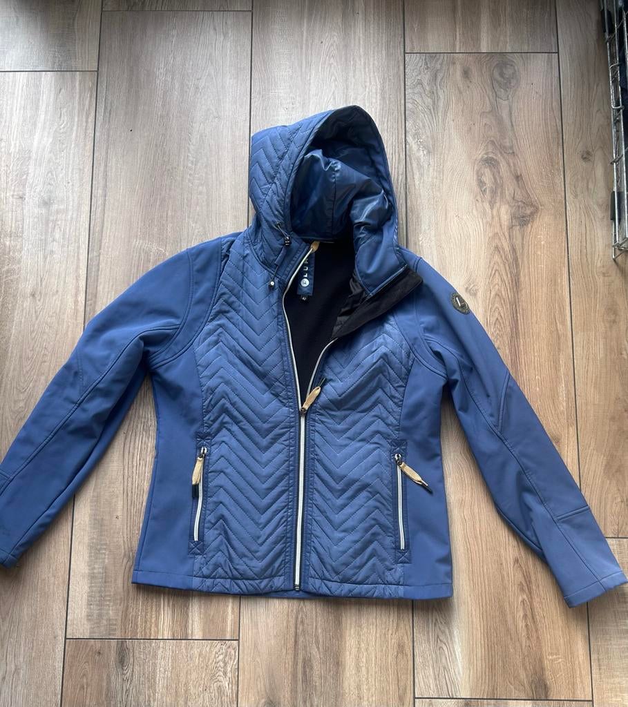 Luhta Jack Maat 42 - Perfect voor Regen en Wind, Ophalen of Verzenden, Zo goed als nieuw, Maat 42/44 (L), Blauw