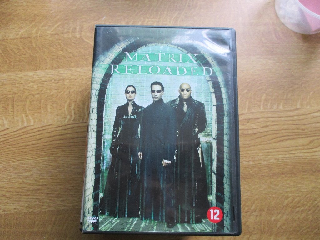 keanu reeves: the matrix -reloaded- -2 dvd's- (2), Alle leeftijden, Verzenden, Zo goed als nieuw
