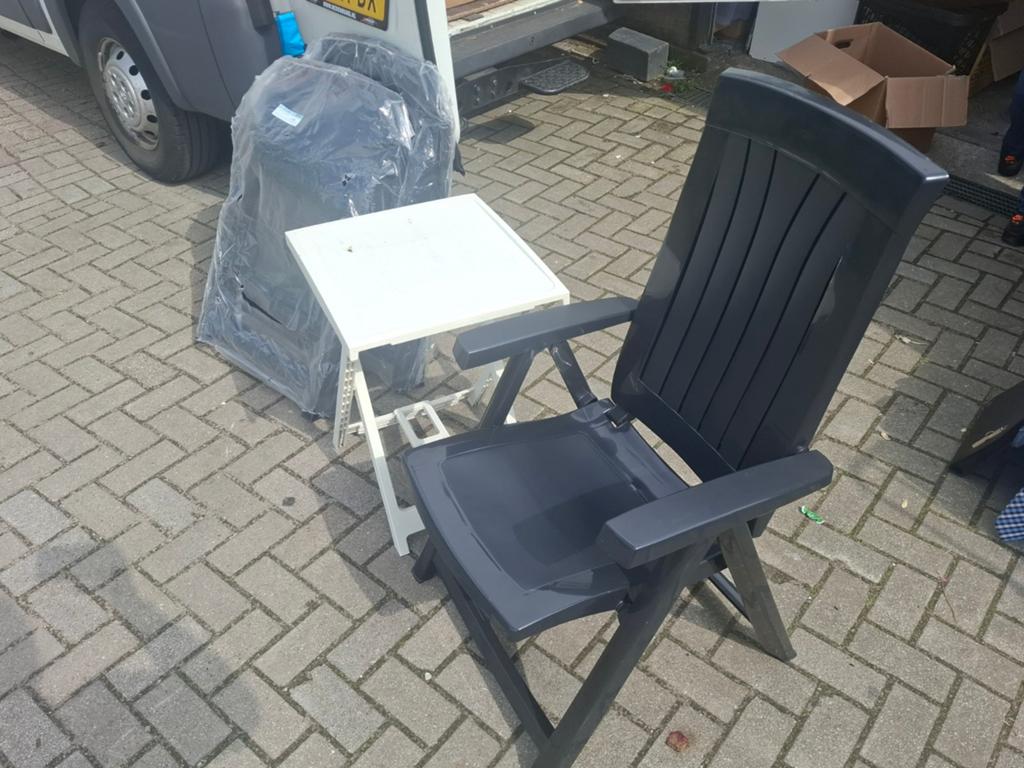 Tuinstoel, Ophalen, Tuinstoel, Kunststof, Stoel