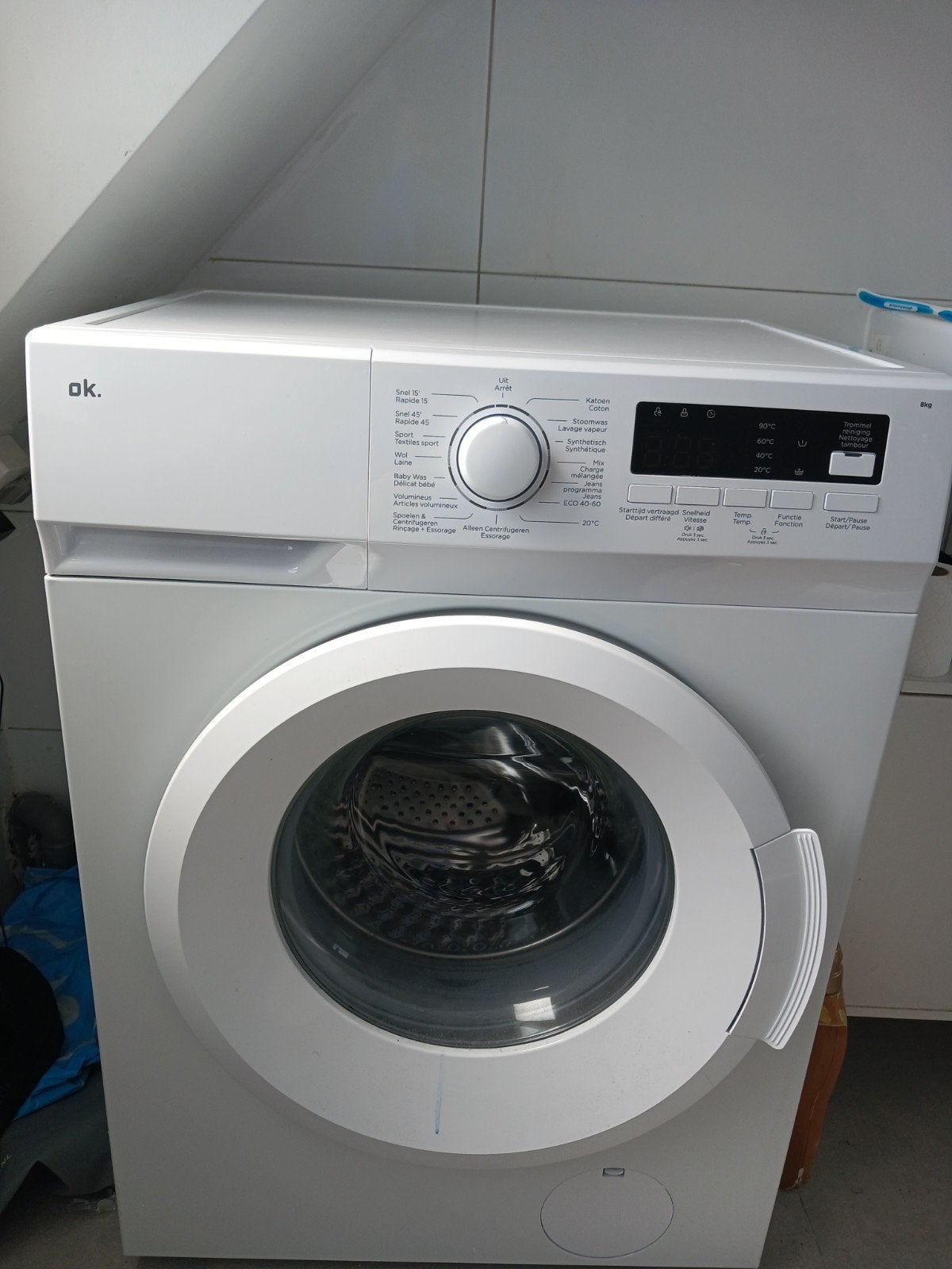 OK. Wasmachine - Goede staat, volledig werkend, Ophalen of Verzenden