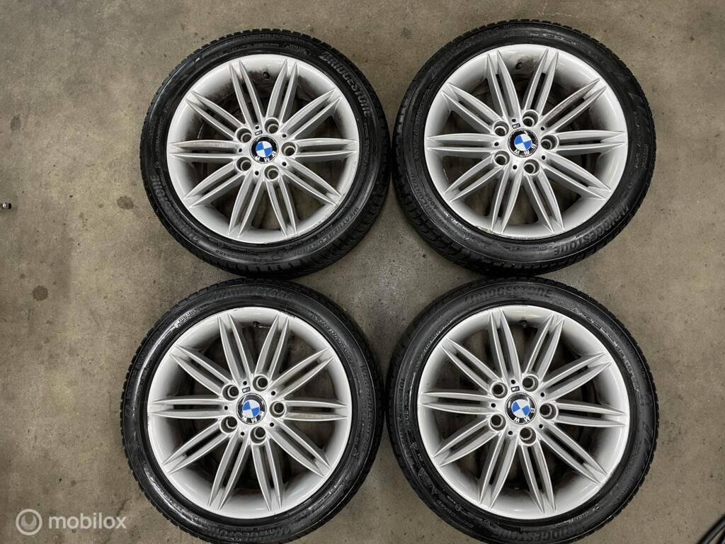 17'' Winterset BMW 1-serie E87 ('07-'11) 36118036937+938, Gebruikt, Banden en Velgen, 17 inch