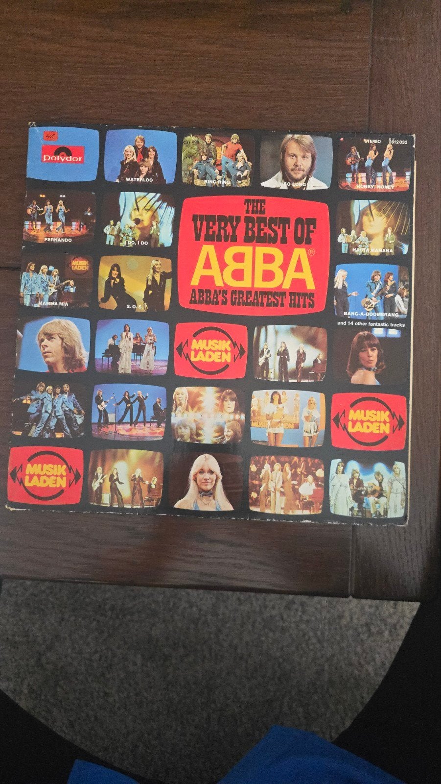 ABBA - The Very Best Of ABBA's Greatest Hits LP, Cd's en Dvd's, LP, Gebruikt, Pop, Ophalen of Verzenden