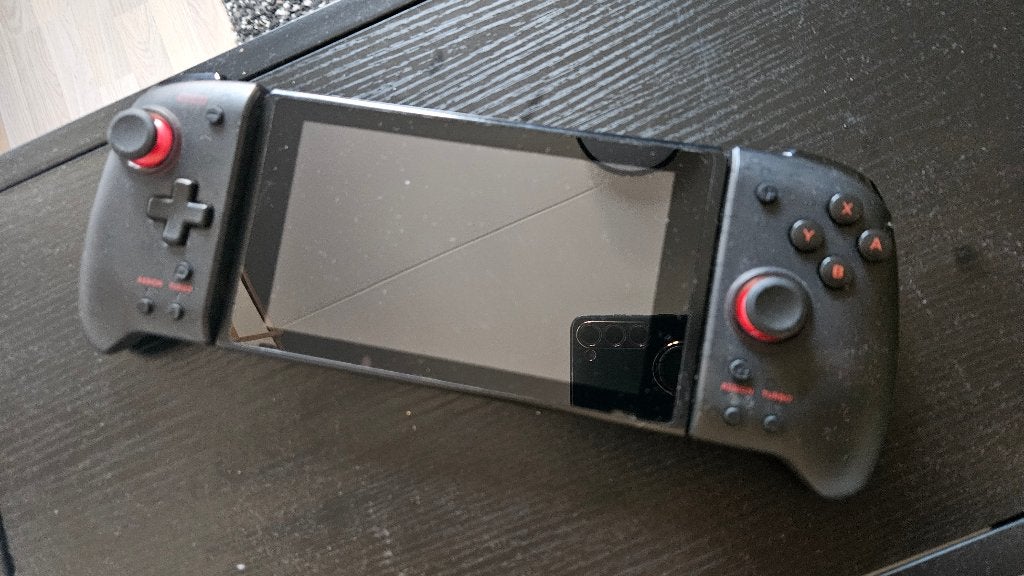 Nintendo Switch + Accessoires & Games, Spelcomputers en Games, Spelcomputers | Nintendo Switch, Gebruikt, Switch Original, Met 2 controllers