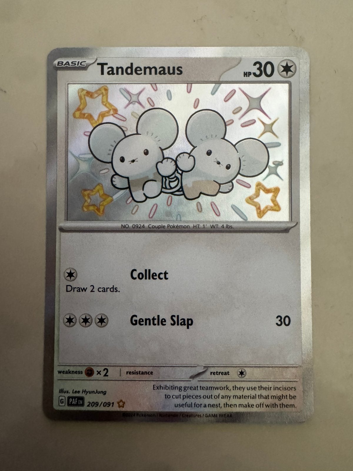 Tandemaus 209/091, Ophalen of Verzenden, Zo goed als nieuw