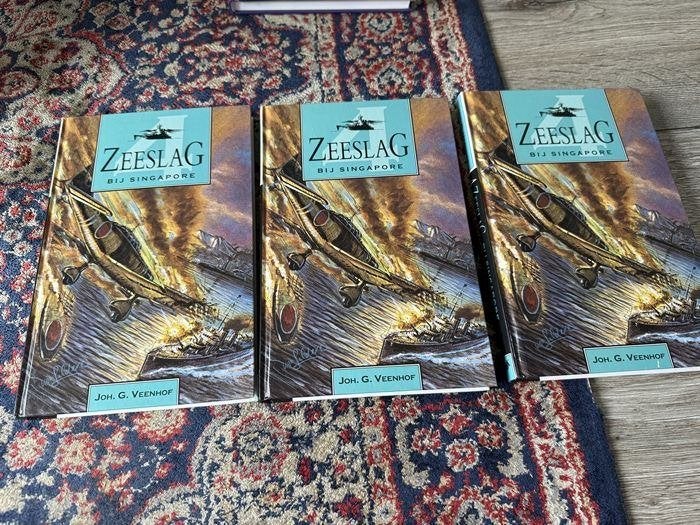 Zeeslag bij Singapore. Joh. G . Veenhof. Hardcover, 140 blz., Nieuw, Marine, Ophalen of Verzenden, Tweede Wereldoorlog