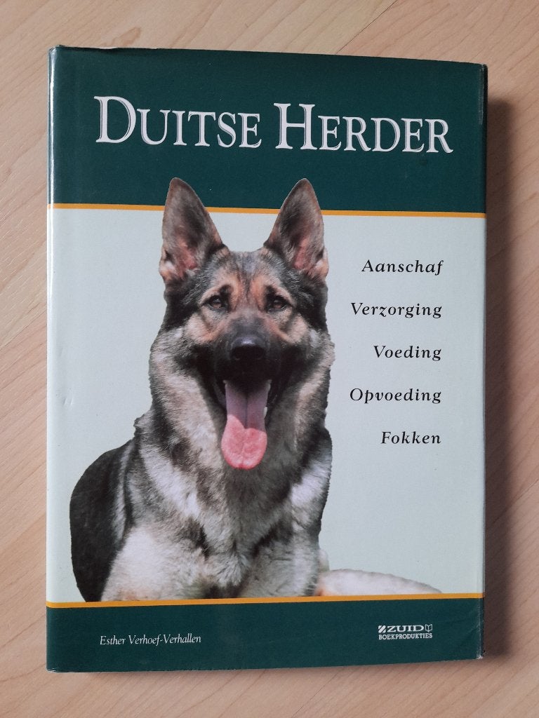 DUITSE HERDER Esther Verhoef-Verhallen AANSCHAF VERZORGING, Ophalen of Verzenden, Gelezen, Overige diersoorten