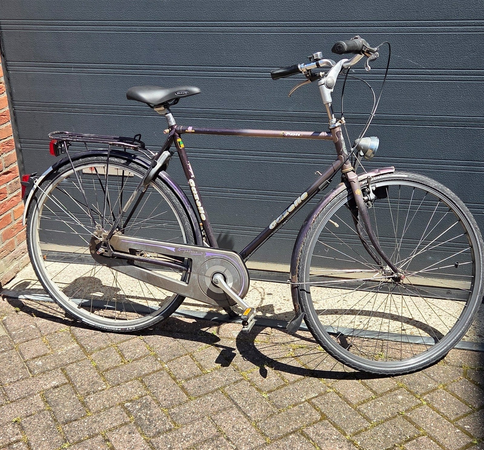 Gazelle Paris (stations)fiets met 57 cm frame., Fietsen en Brommers, 55 tot 59 cm, Ophalen