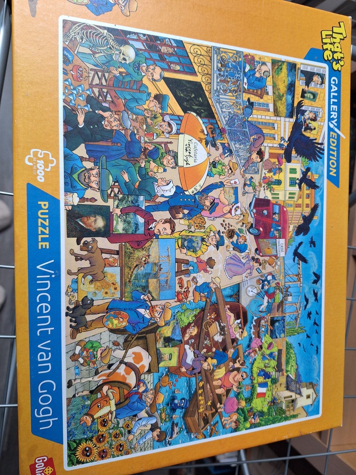 Legpuzzel 'That's Life Gallery Edition: Vincent van Gogh', Ophalen, 500 t/m 1500 stukjes, Zo goed als nieuw, Legpuzzel