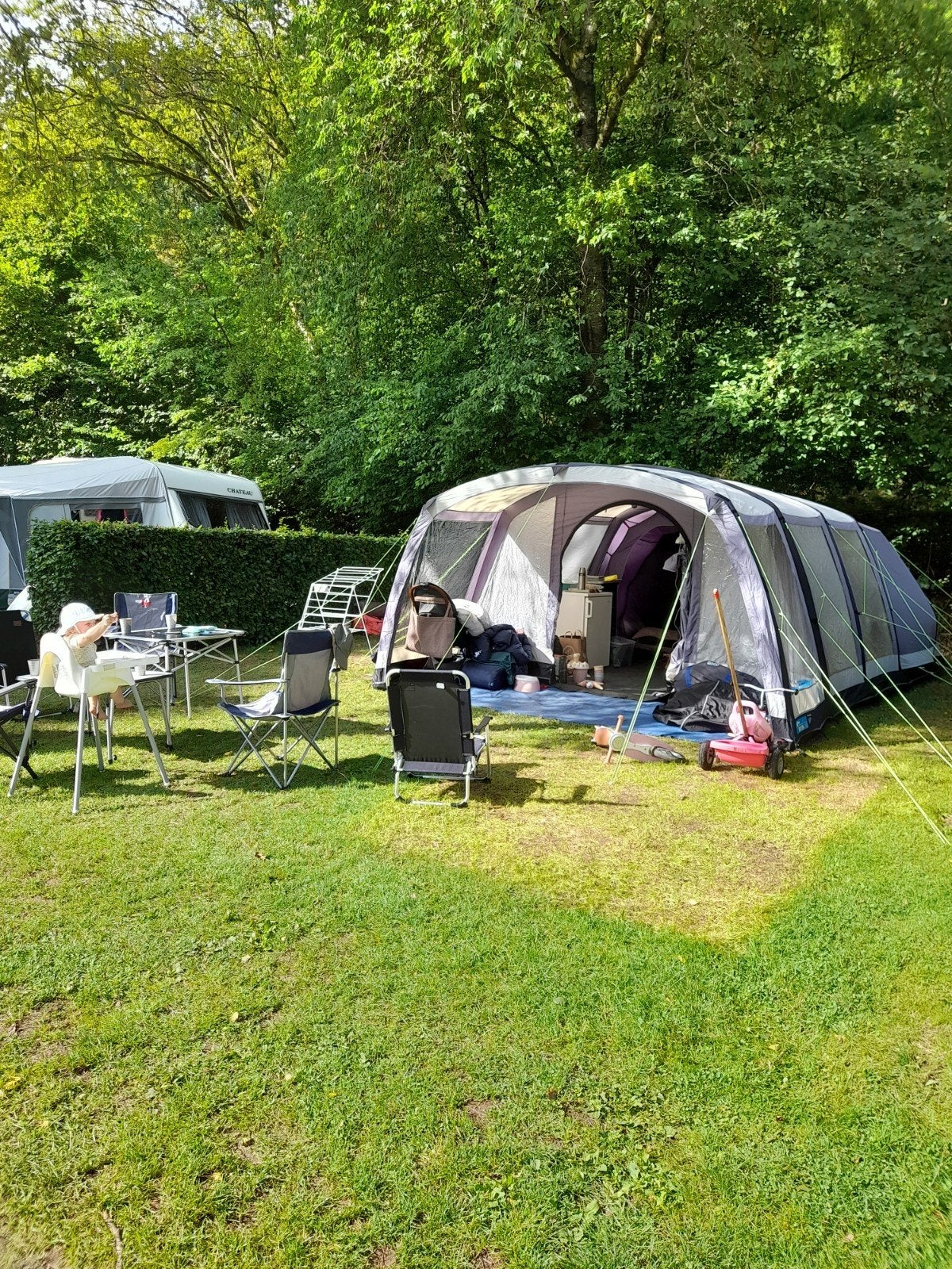 Kampa Hayling Air 6 personen, Ophalen