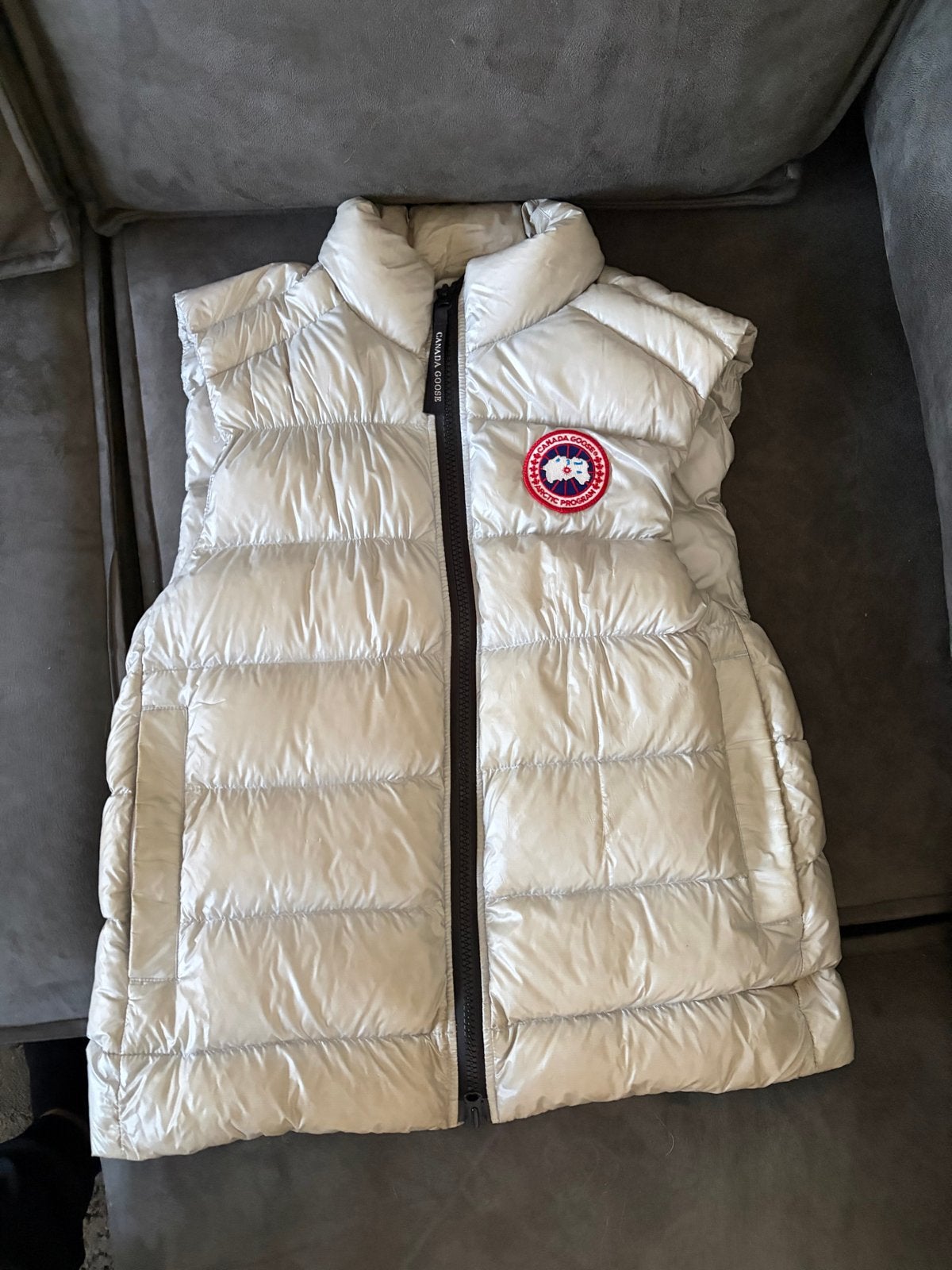 Canada Goose bodywarmer - Speciale collectie, Ophalen of Verzenden, Gedragen, Maat 36 (S), Zilver