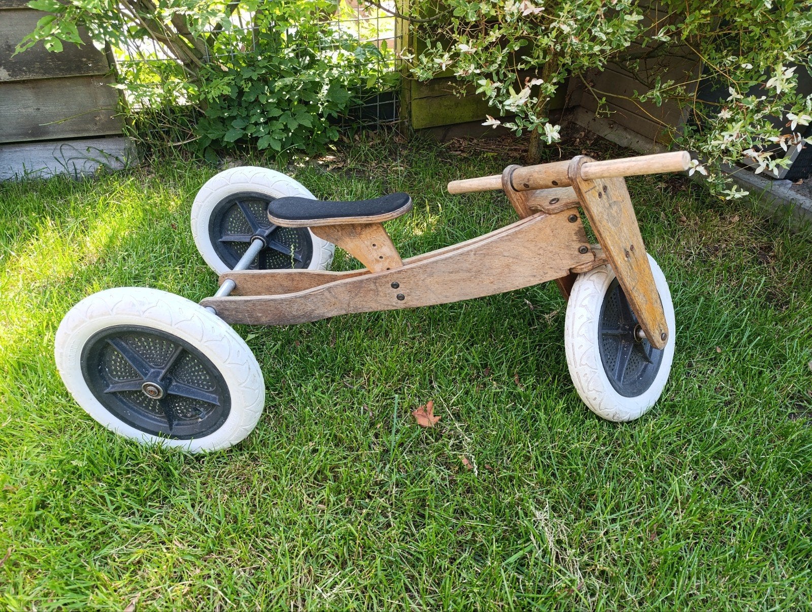 Wishbone Bike 3-in-1 Loopfiets Hout, Ophalen, Gebruikt, Loopfiets
