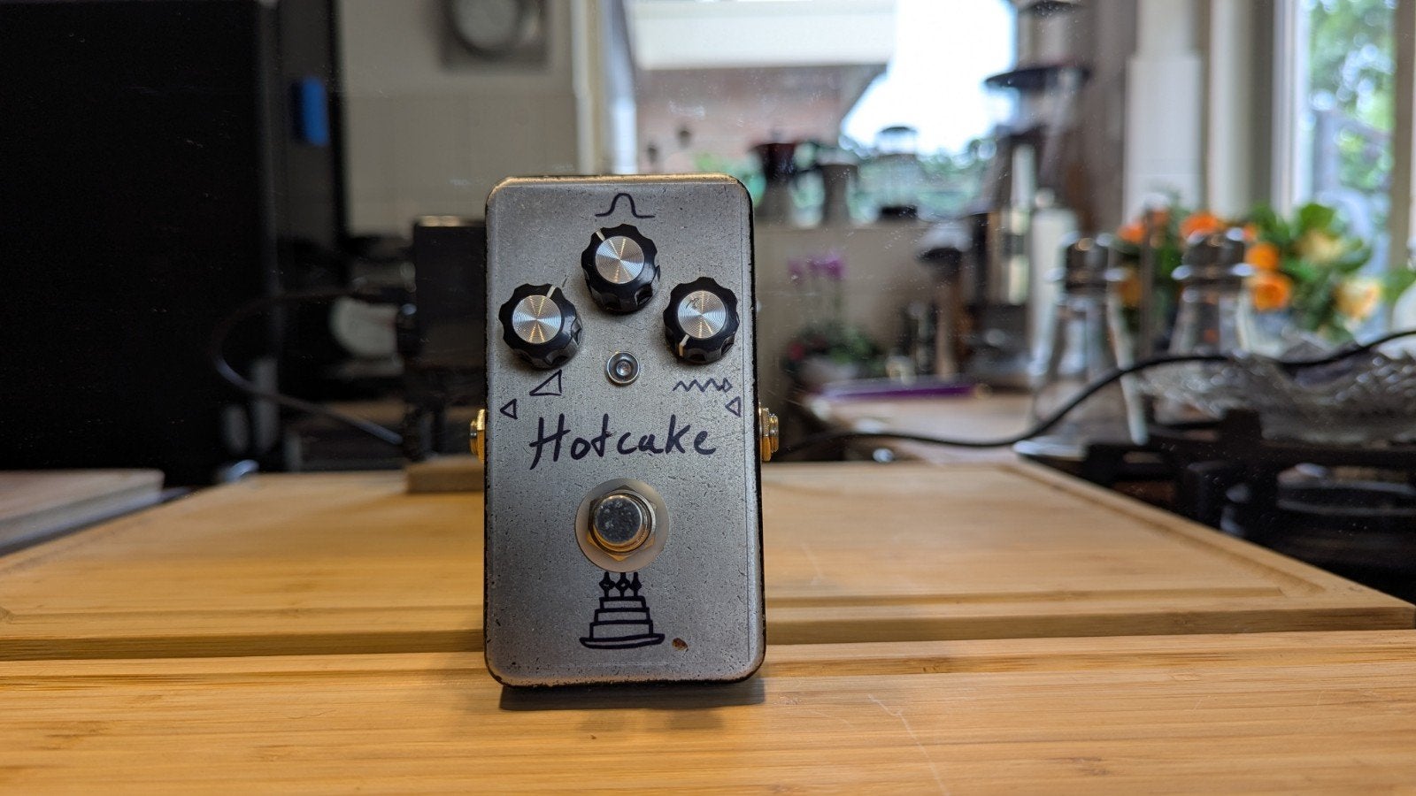 Hotcake Overdrive/Fuzz Gitaar Pedaal Clone, Muziek en Instrumenten, Effecten, Ophalen of Verzenden, Gebruikt, Distortion, Overdrive of Fuzz
