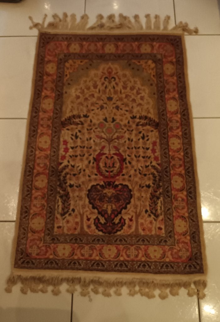 Hereke tapijt, Ophalen, 100 tot 150 cm, 50 tot 100 cm, Zo goed als nieuw