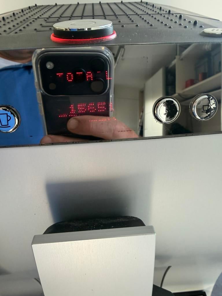 Jura impressa Z7 Alu  —-> Defect, Witgoed en Apparatuur, Ophalen, Niet werkend, Espresso apparaat, Koffiebonen