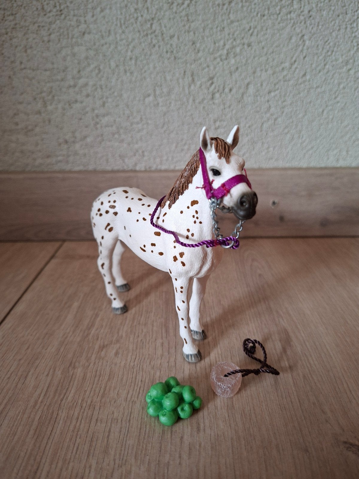 Schleich appaloosa merrie, Ophalen of Verzenden, Zo goed als nieuw, Paard, Beeldje of Figuurtje