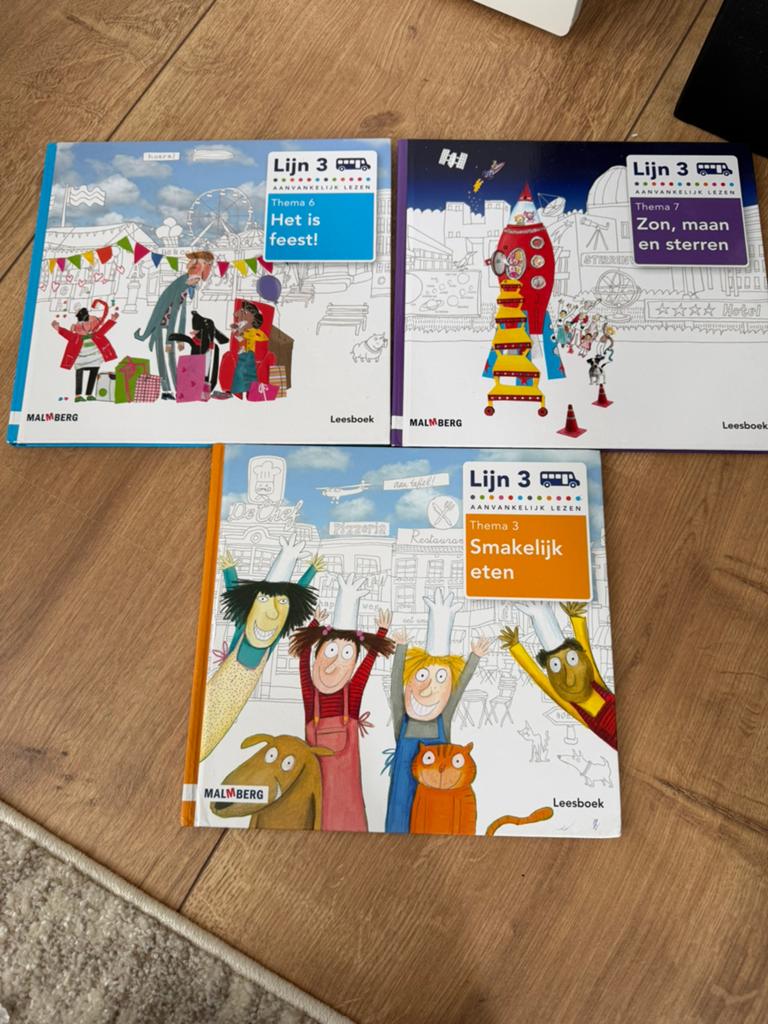 Lijn 3 - groep 3 (2026) leesboeken, Ophalen, Zo goed als nieuw, Kim Van Der Zouw, Nederlands