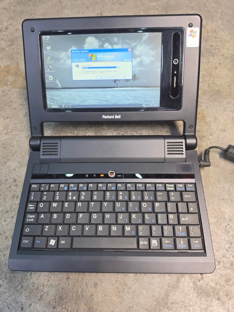 Packard Bell EasyNote XS - Vintage laptop voor verzamelaar, Computers en Software, Vintage Computers, Ophalen of Verzenden