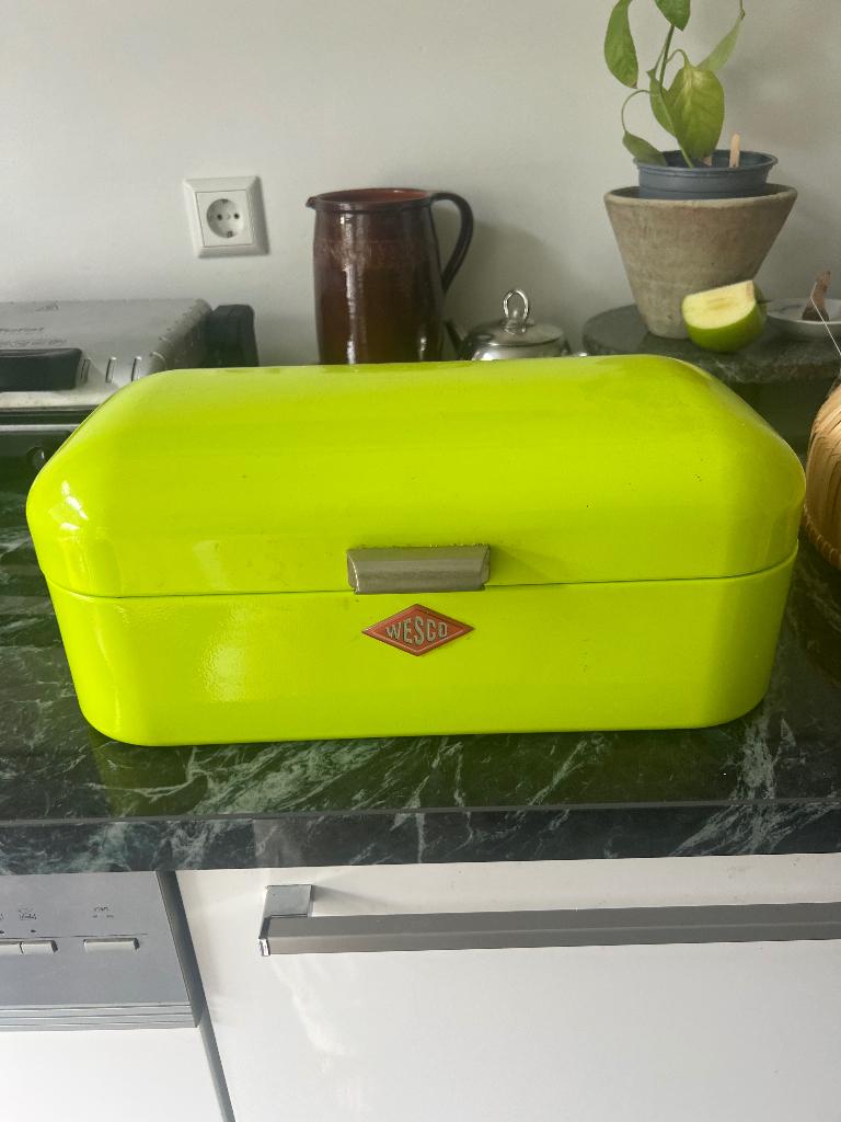 Broodtrommel Wesco, Huis en Inrichting, Keuken | Keukenbenodigdheden, Ophalen, Metaal, Broodtrommel, Overige merken