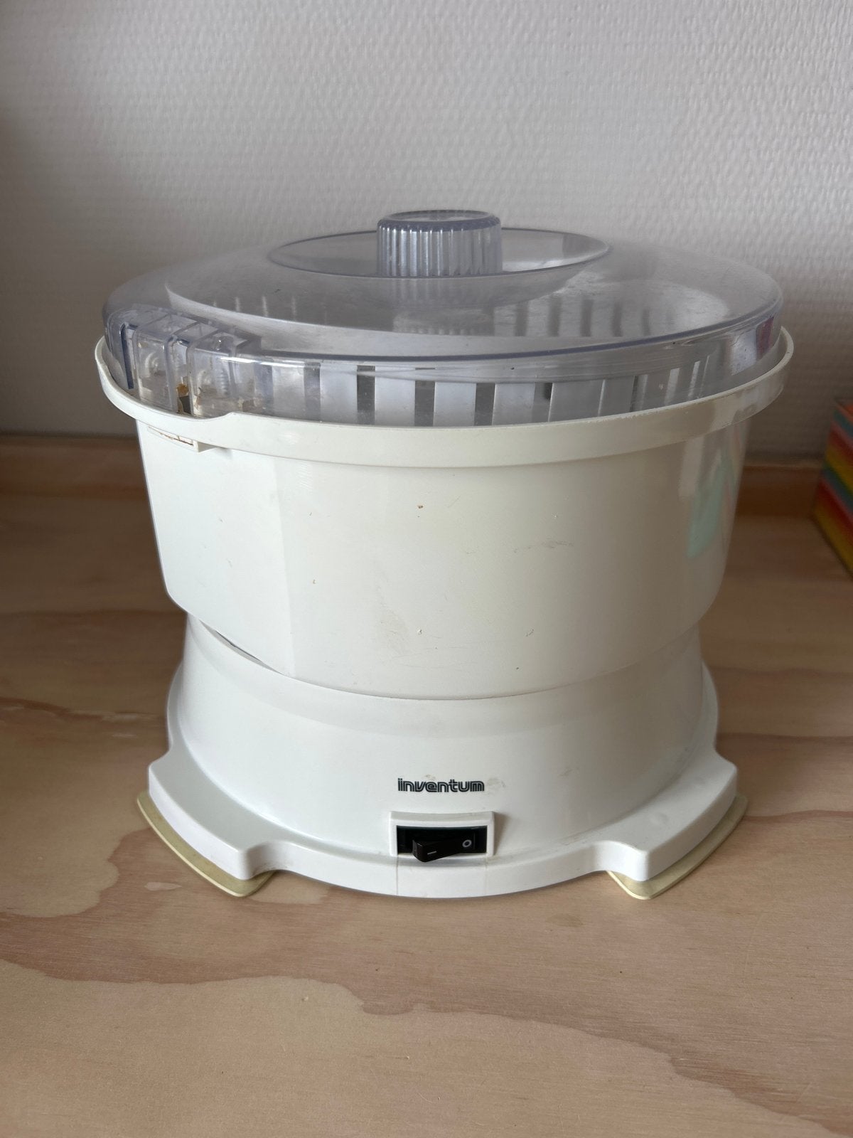 Inventum aardappel-schrapmachine / slacentrifuge, Ophalen of Verzenden, Gebruikt