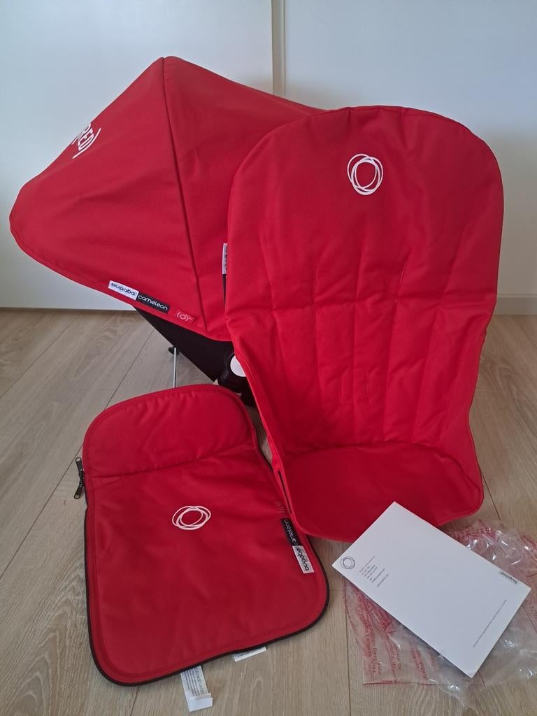 NIEUW. Limited edition ADO(red) Bugaboo bekleding set, Ophalen of Verzenden, Nieuw