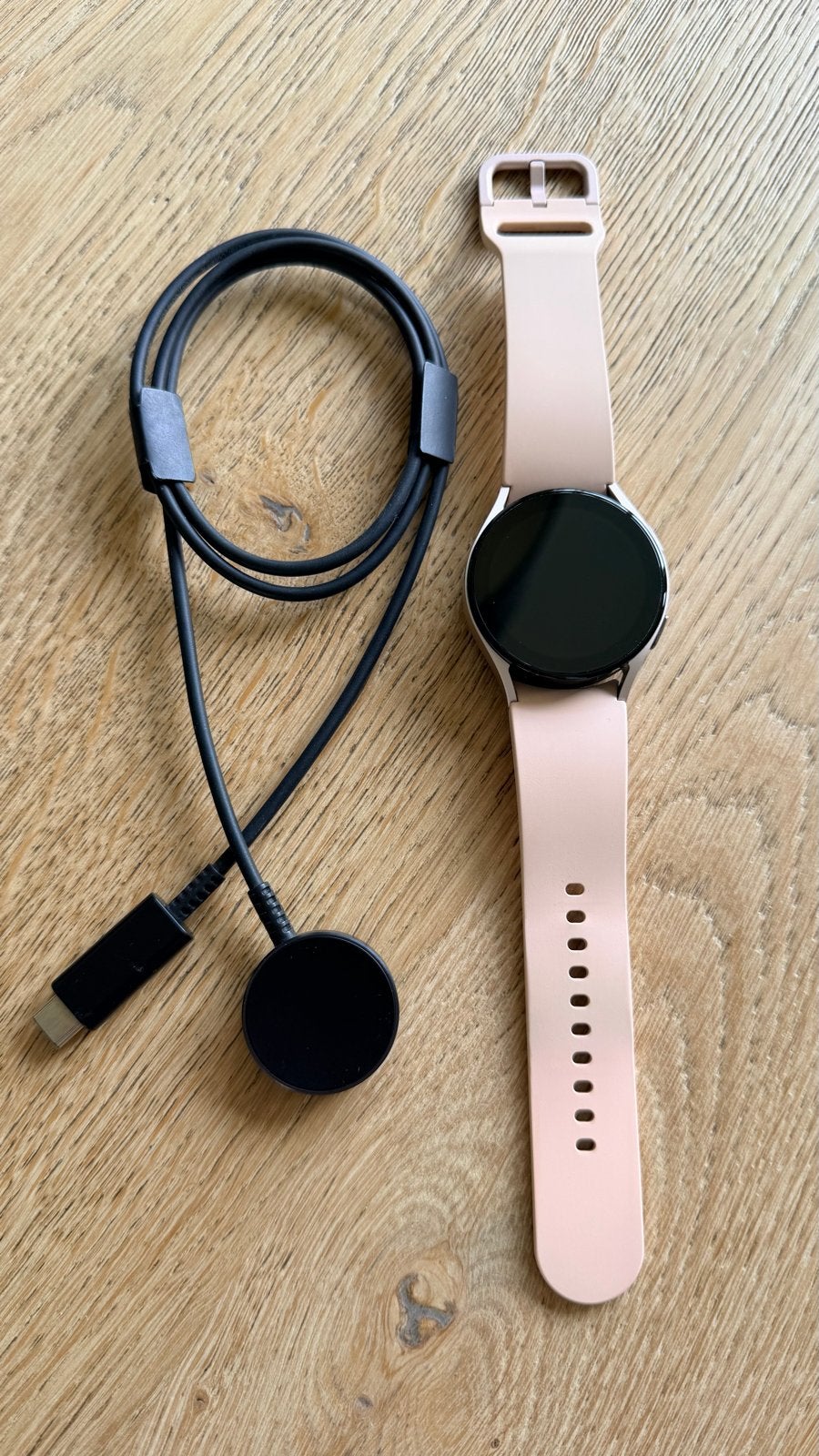 Samsung Watch 5 40mm Roségoud Wifi, Ophalen, Zo goed als nieuw, Roze