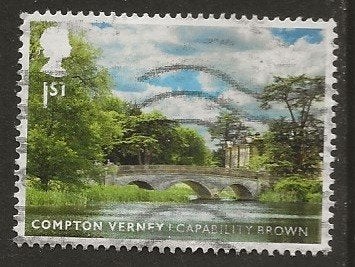 UK 46, park, Verzenden, Gestempeld