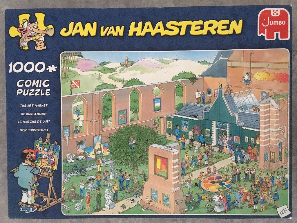 Jan van Haasteren Puzzels, Ophalen, 500 t/m 1500 stukjes, Zo goed als nieuw, Legpuzzel