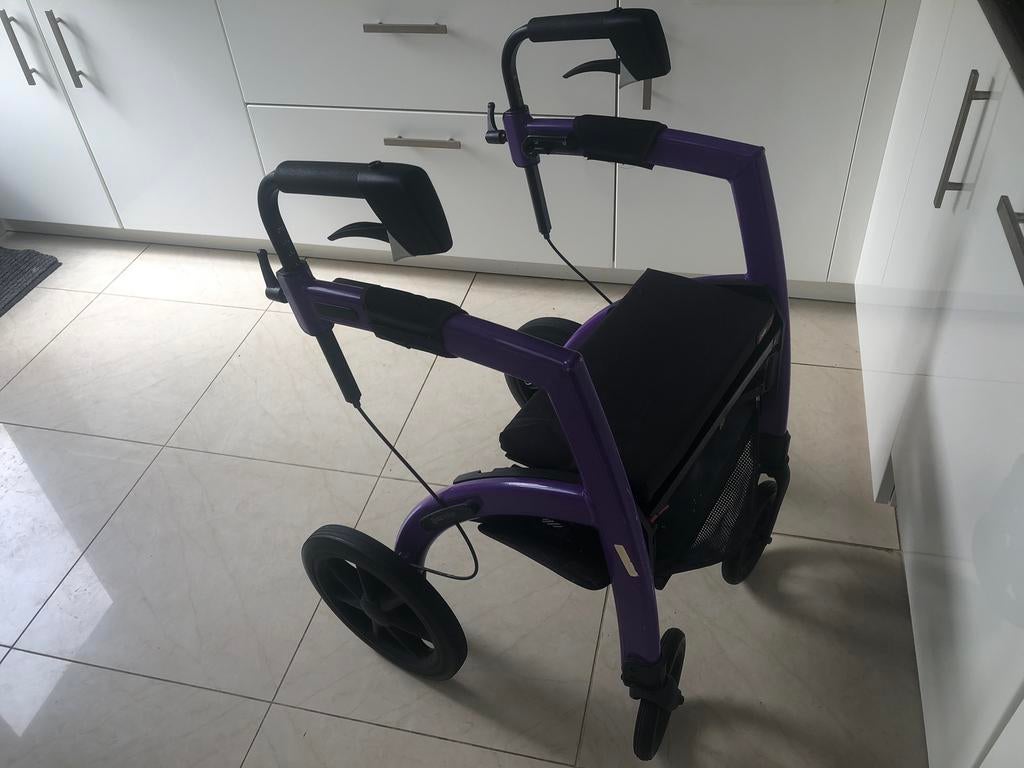Rollz motion rollater met rolstoel pakket, Ophalen, Opvouwbaar, Zo goed als nieuw