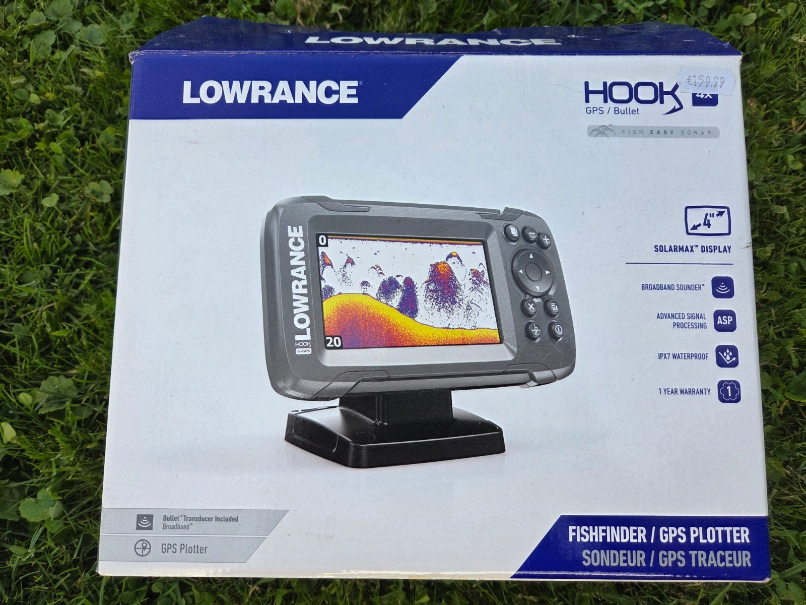 Lowrance Hook 2 4x met GPS - Fishfinder, Ophalen, Gebruikt, Overige typen