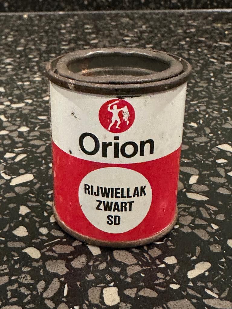 ORION Rijwiellak zwart SD. Blik diepzwart en glanzend., Ophalen of Verzenden, Gebruikt, Overige typen