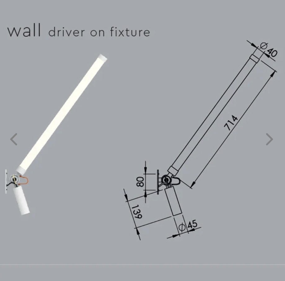 Tonone MR. TUBES LED WALL wandlamp Wit | Van €670, nu, Huis en Inrichting, Tonone, Nieuw, Ophalen of Verzenden, Tonone