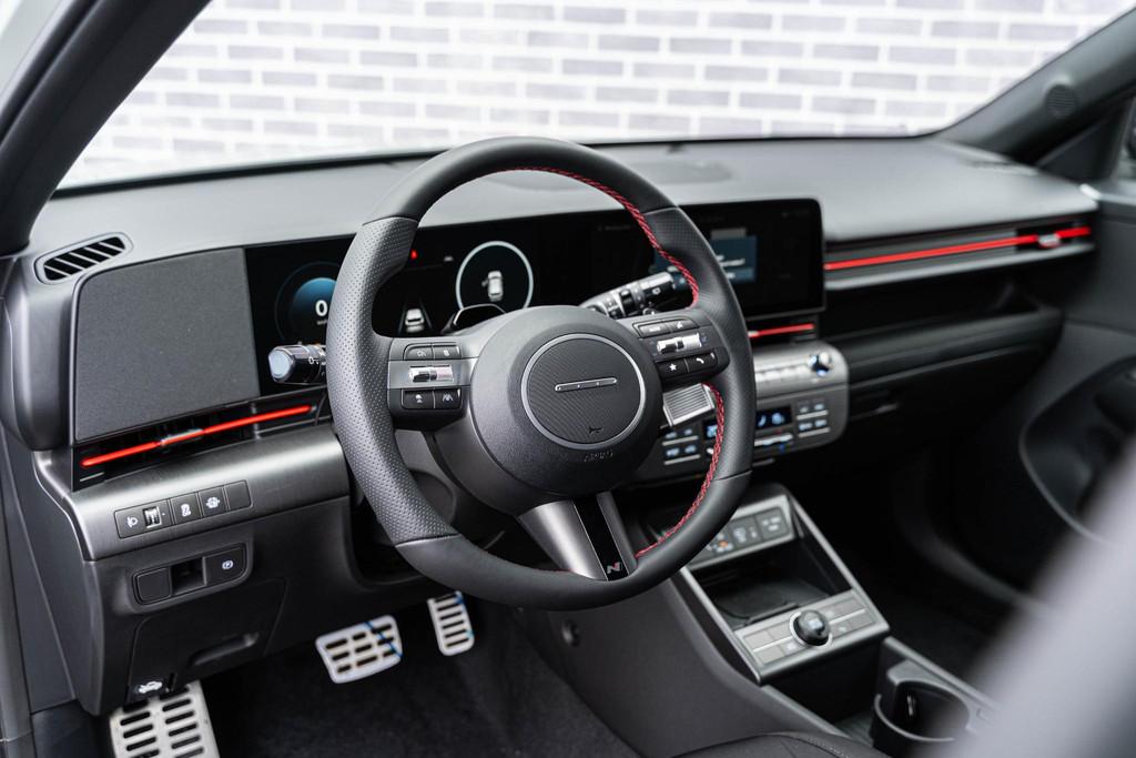 Hyundai Kona 1.6 GDI HEV N Line | Adaptive Cruise Control |, Auto's, Hyundai, Stof, Gebruikt, Euro 6, 2 kWh