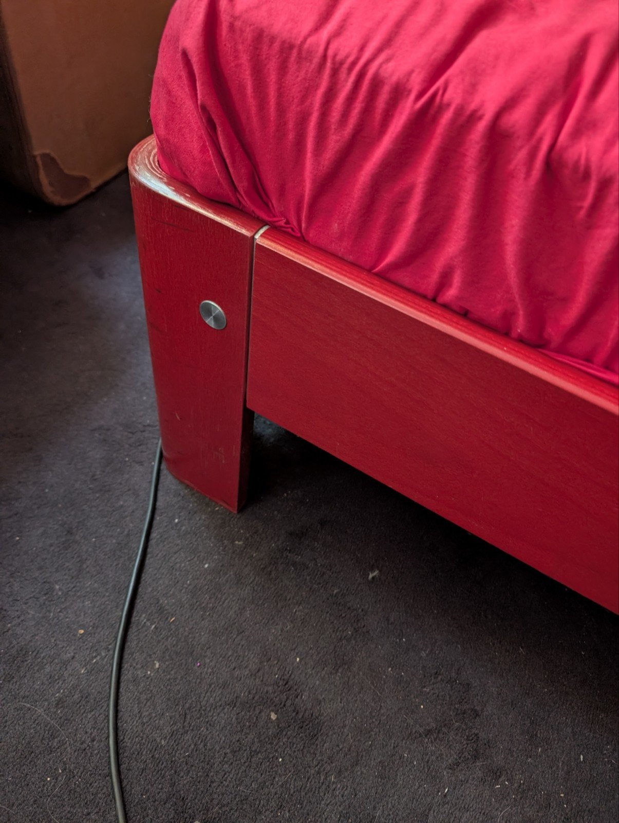Auping Auronde bed 120x200 cm met verstelbare spiraalbodem, Ophalen, Twijfelaar, 120 cm, 200 cm