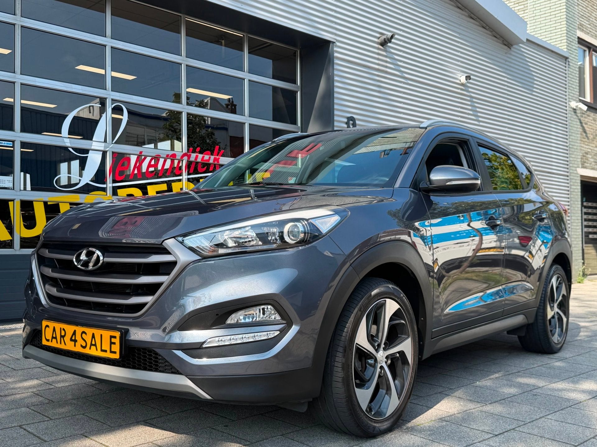 Hyundai Tucson 1.6 T-GDi Premium 177PK - Navigatie I Leer I, Voorwielaandrijving, 4 cilinders, 1445 kg, Bedrijf
