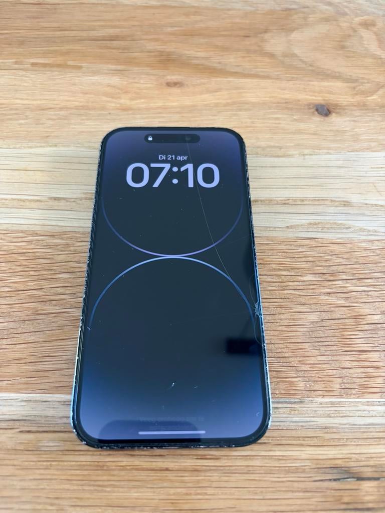 iPhone 14 pro, 84% batterijcapaciteit, Zwart, Ophalen of Verzenden, Zo goed als nieuw, 128 GB