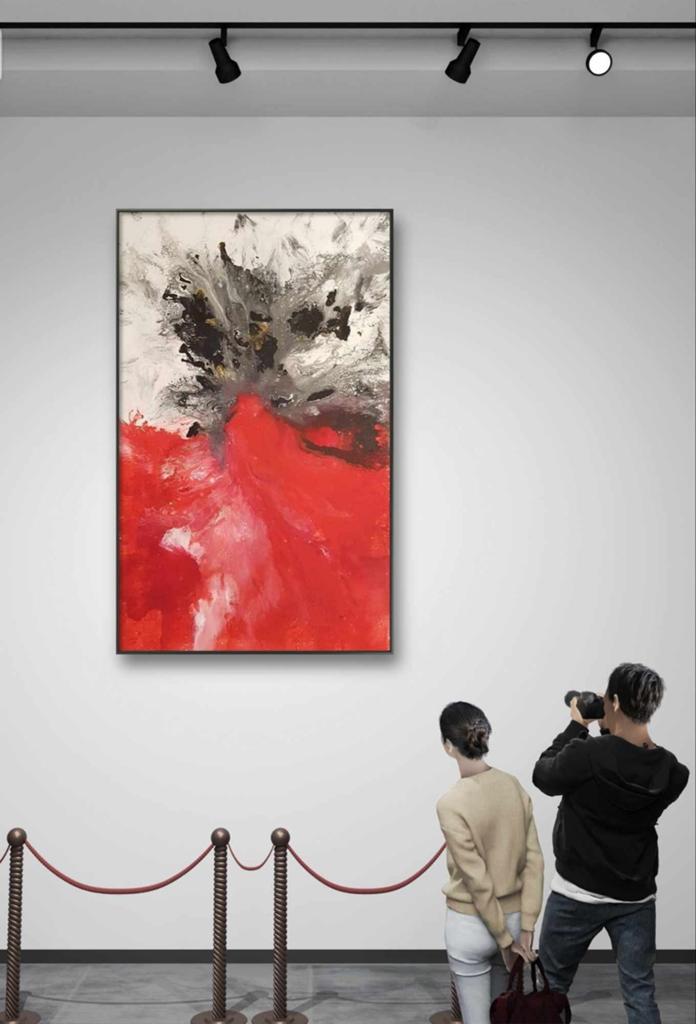 Enjoying little moments, Antiek en Kunst, Kunst | Schilderijen | Abstract, Ophalen