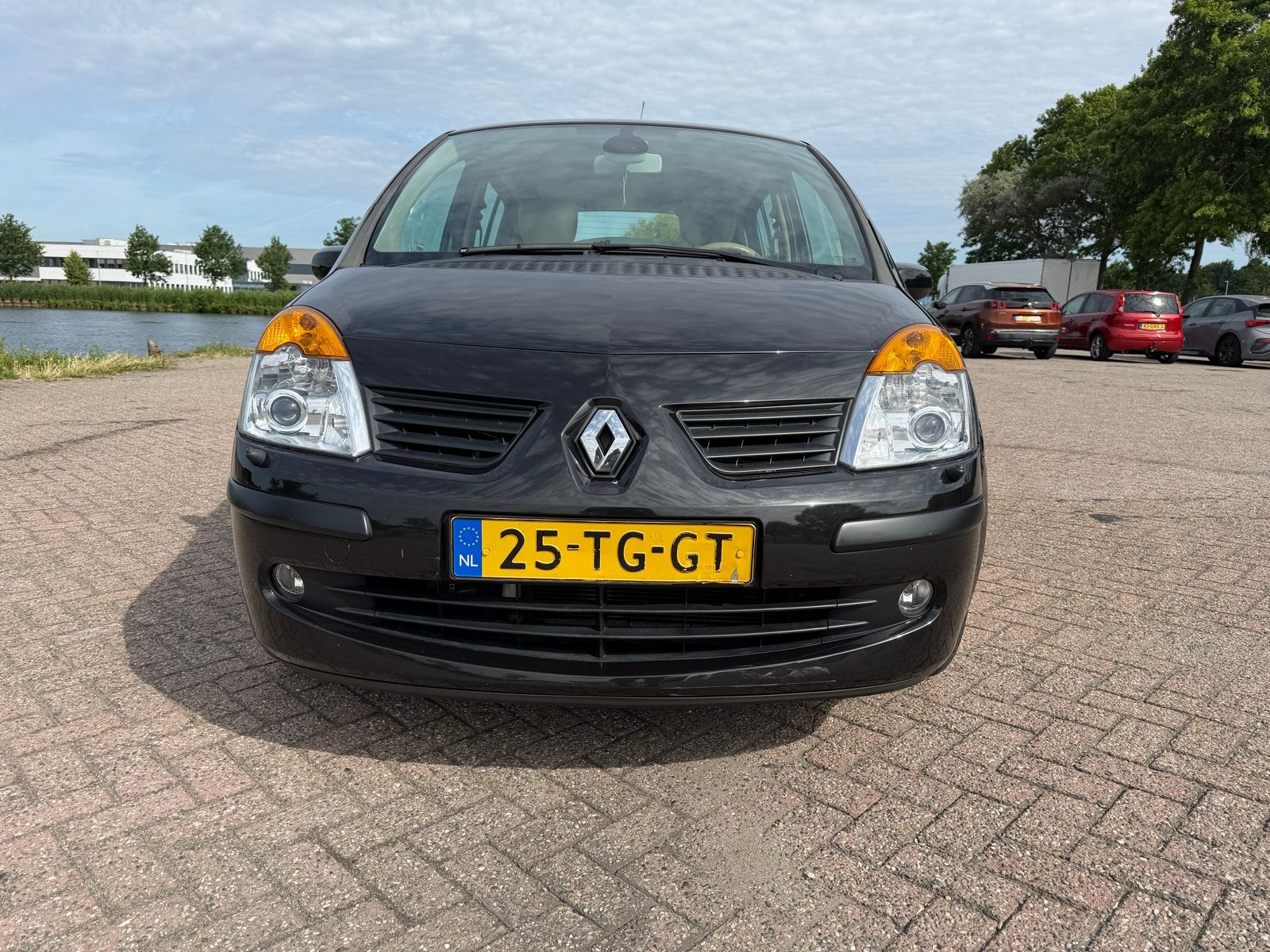 Renault Modus 1.6 16V E4 AUT 2006 Zwart automaat, Auto's, Renault, Bedrijf, Modus, Benzine, E, MPV, Automaat, Origineel Nederlands
