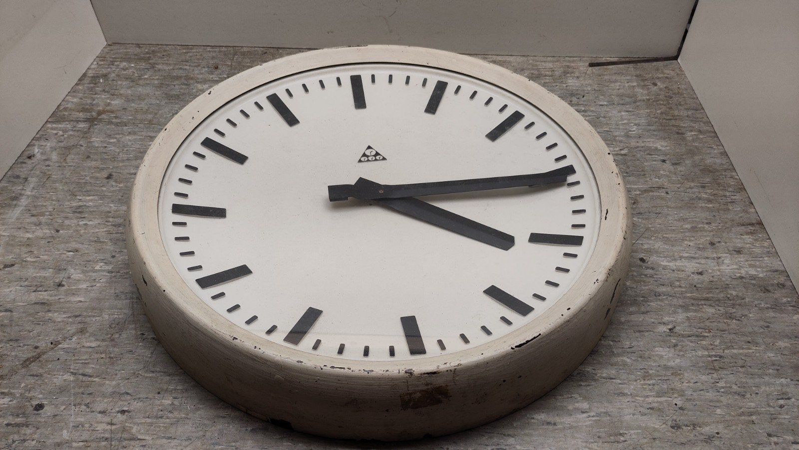 Vintage Pragotron stationsklok opknapper, Ophalen of Verzenden