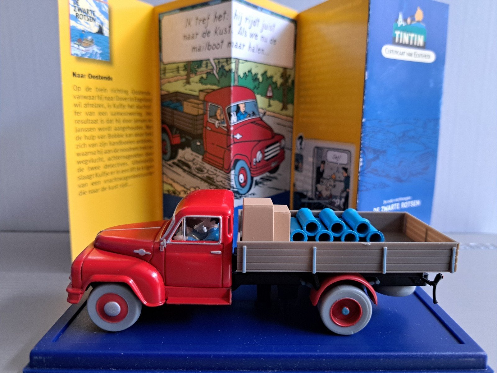 Kuifje, Hanomag L28, jaren '50, 1:43, nieuw, Ophalen of Verzenden, Nieuw, Auto, Overige merken