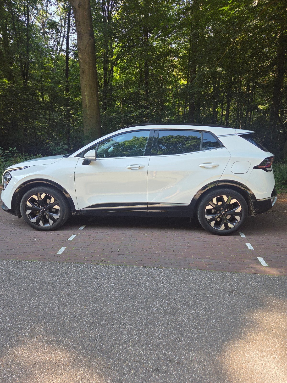 Kia Sportage 1.6 T-gdi 265pk Plug-in Hybrid AT6 4WD 2022 Wit, Auto's, Automaat, 1350 kg, 179 pk, Wit