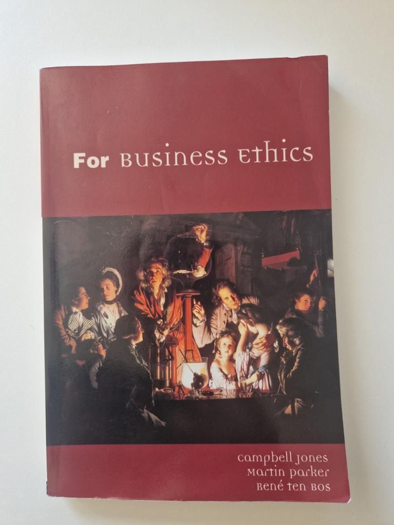 For business ethics, Boeken, Ophalen of Verzenden, Zo goed als nieuw