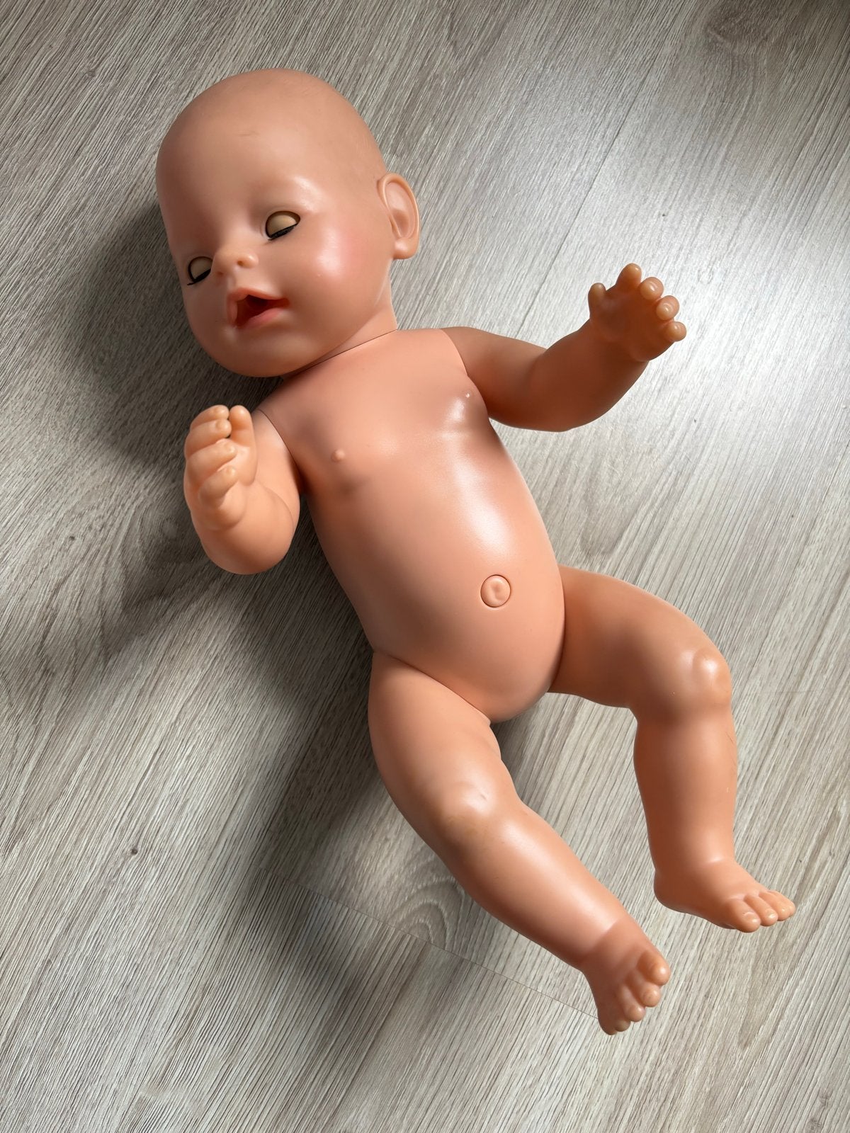 Baby Born pop met veel kleding en accessoires, Ophalen of Verzenden, Gebruikt, Babypop