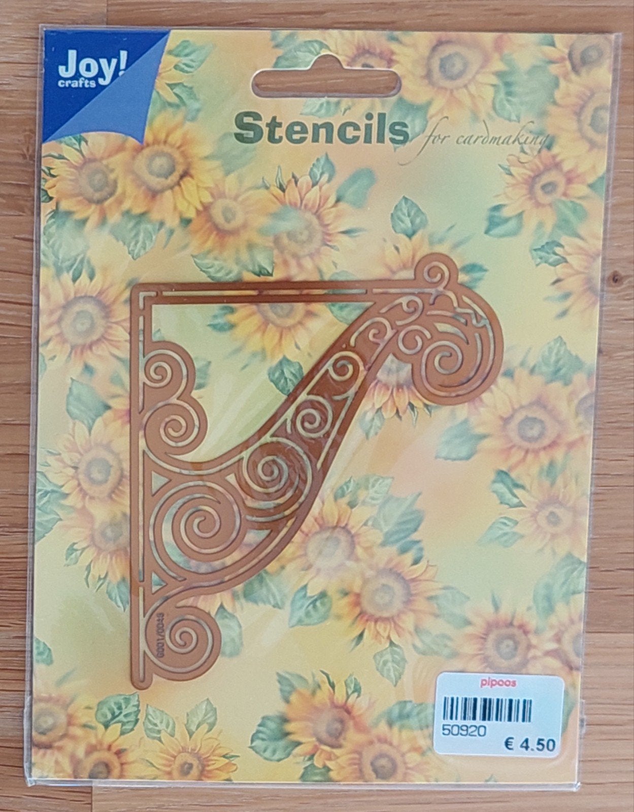 Joy! Crafts embossing stencil - Uithangbord, Ophalen of Verzenden, Nieuw, Overige thema's, Pons of Mal