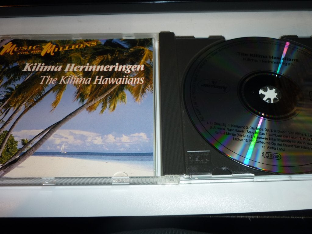 The Kilima Hawaiians de cd kilima herinneringen, Verzenden, Zo goed als nieuw, Levenslied of Smartlap