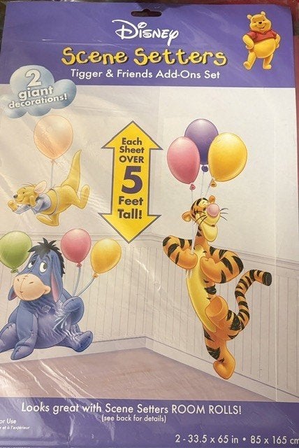 kinderkamer poster scene setters geboorte igor en tijgertje, Ophalen of Verzenden, Nieuw, Disney, Wanddecoratie