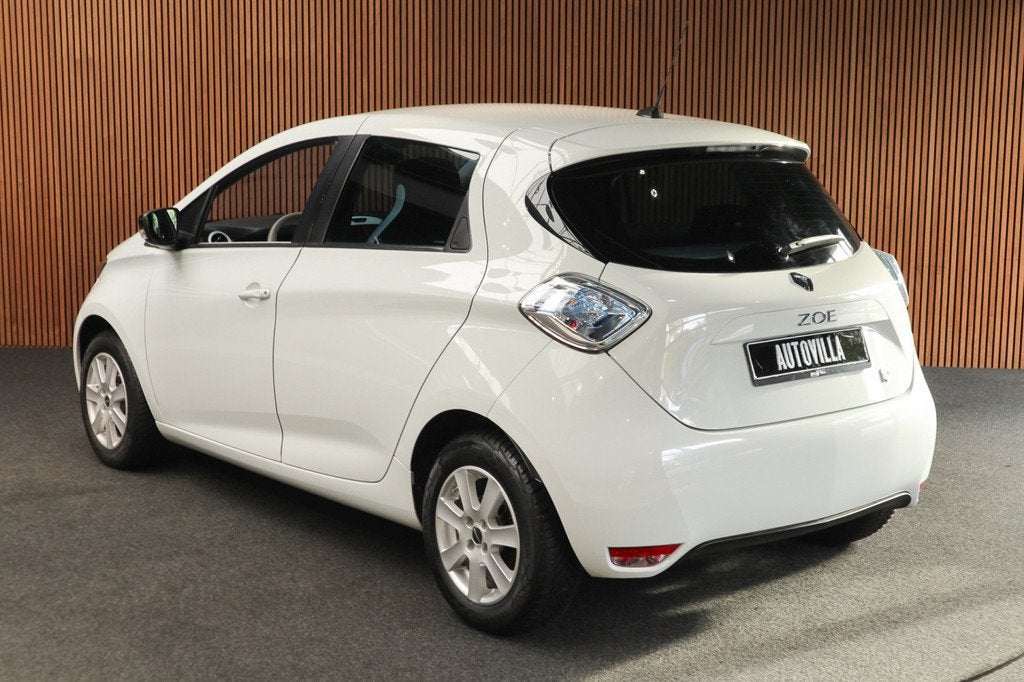 Renault ZOE Q210 Life 22 Quickcharge Navi LM velgen Climate, Stof, Gebruikt, Zwart, Wit