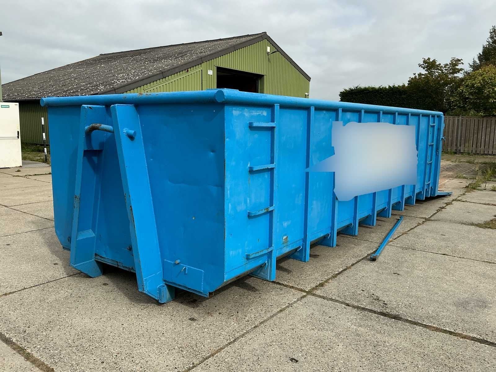 Afzetcontainer voor haakarm