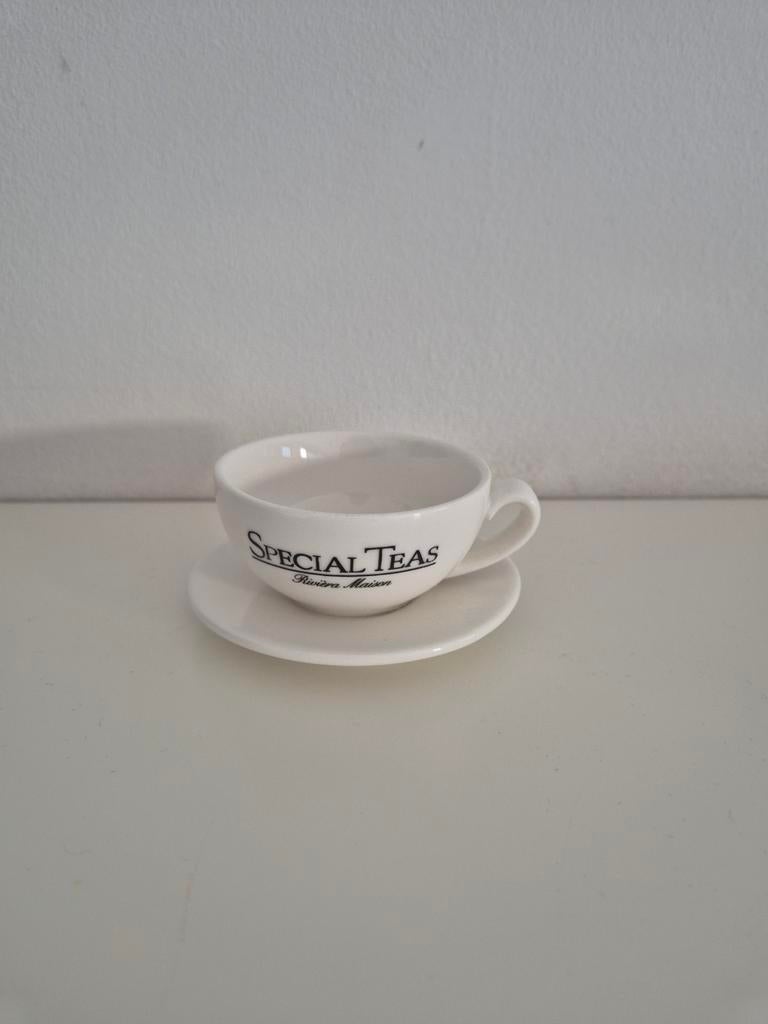 Riviera maison special teas kopje thee zakjes houder, Huis en Inrichting, Keuken | Servies, Ophalen of Verzenden, Nieuw, Kop(pen) en/of Schotel(s)